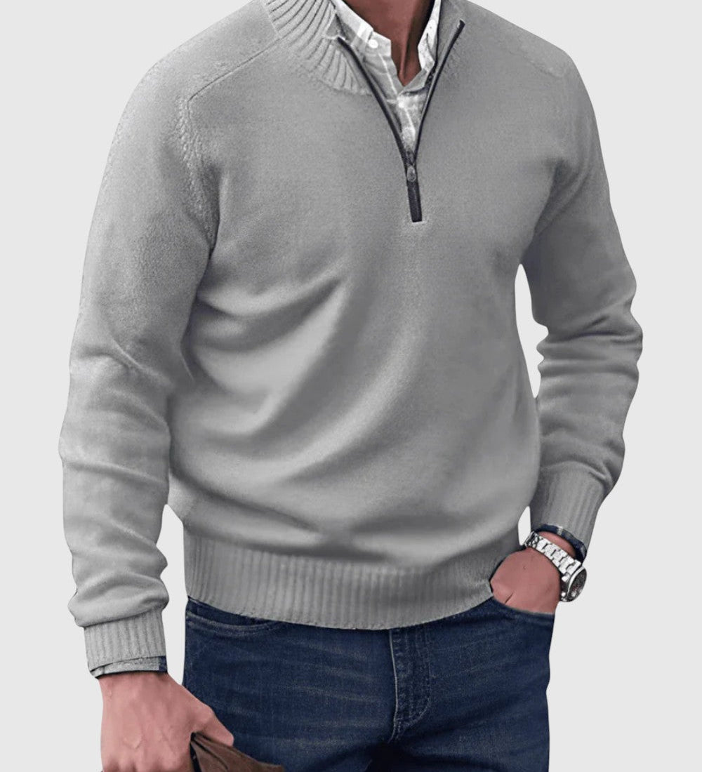 Luka - Premium Crni Pulover