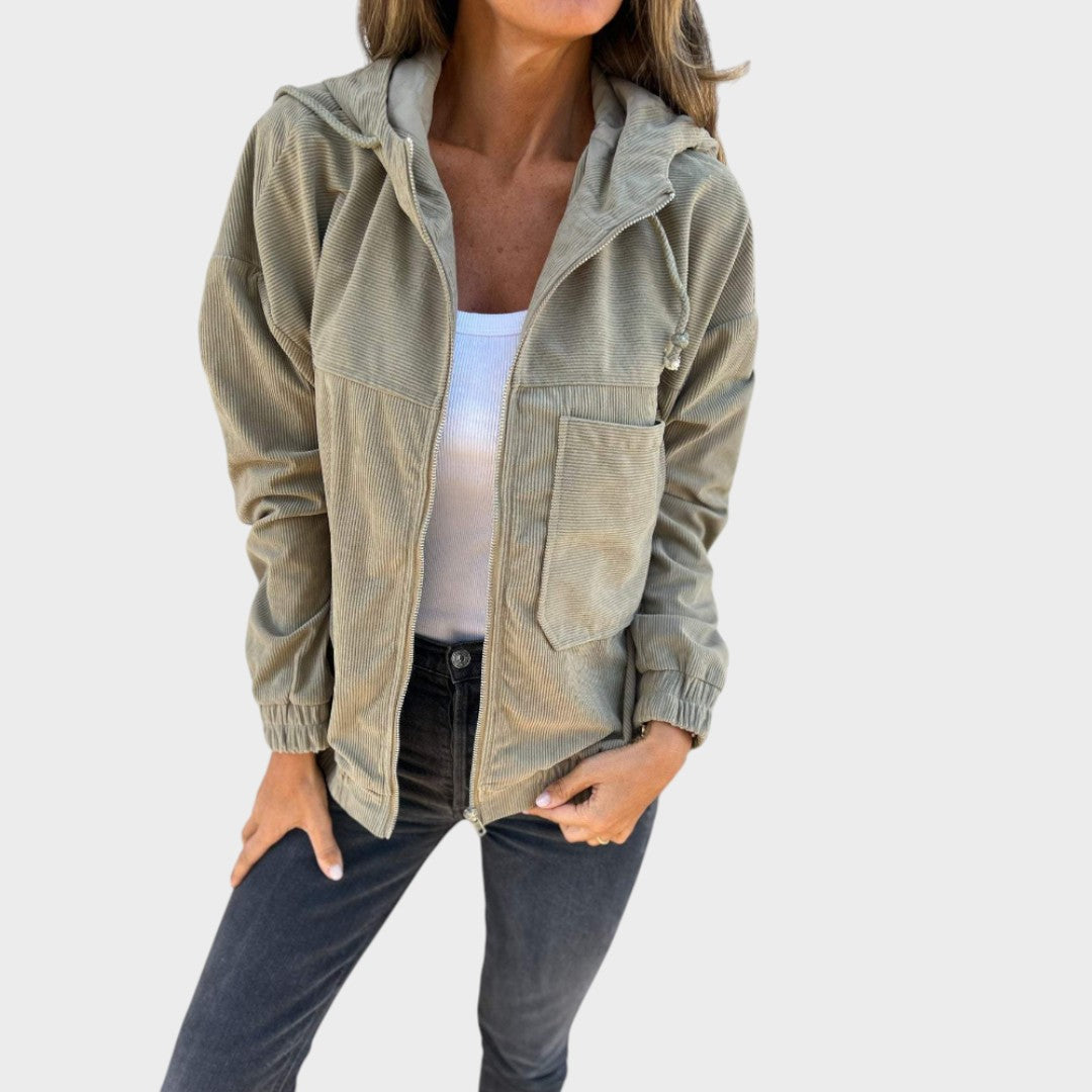 Jagoda - Kaput od kordura s kapuljačom i patentnim zatvaračem