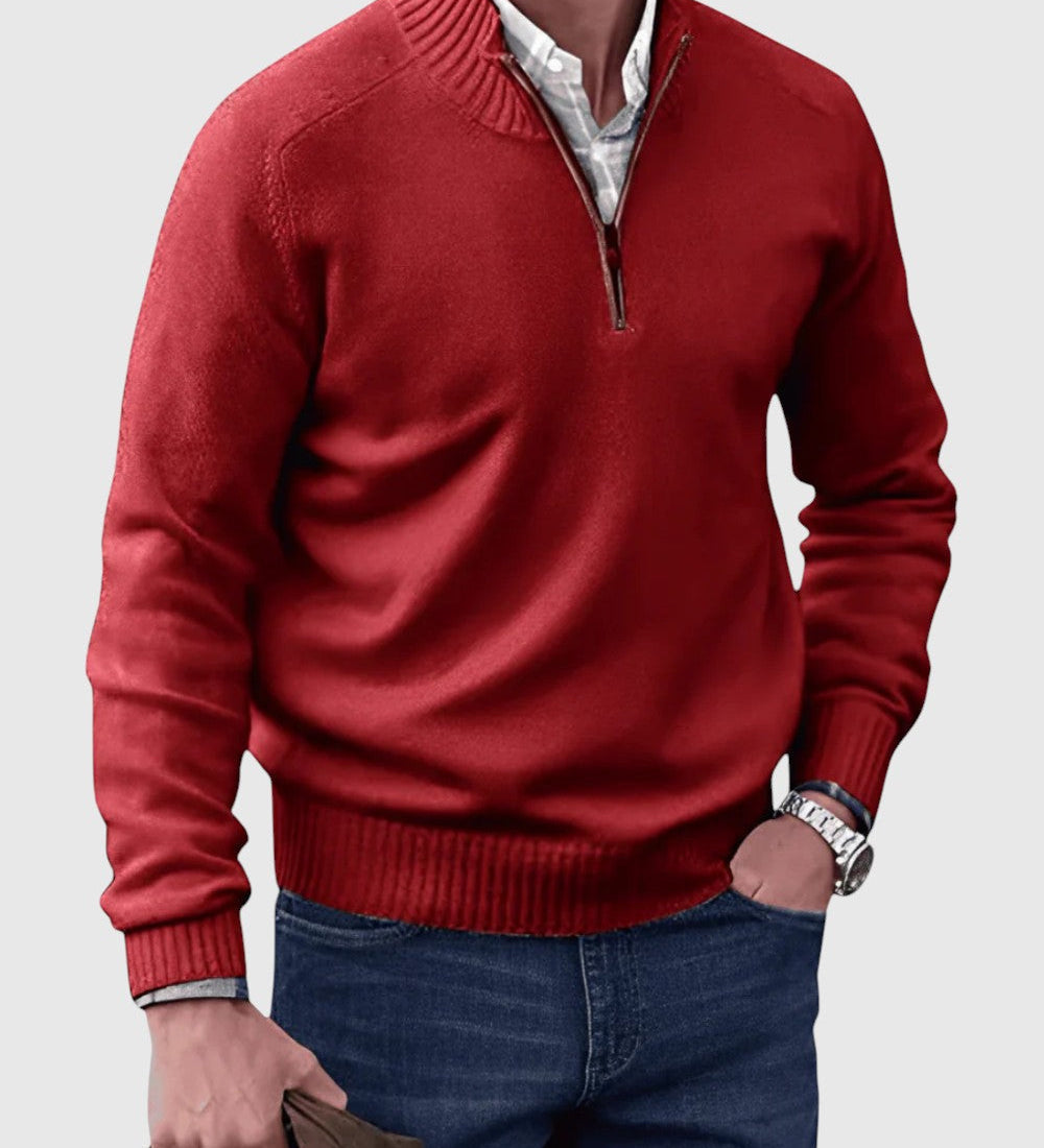 Luka - Premium Crni Pulover