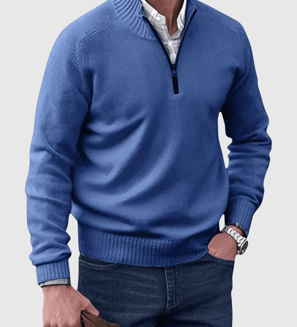 Luka - Premium Crni Pulover