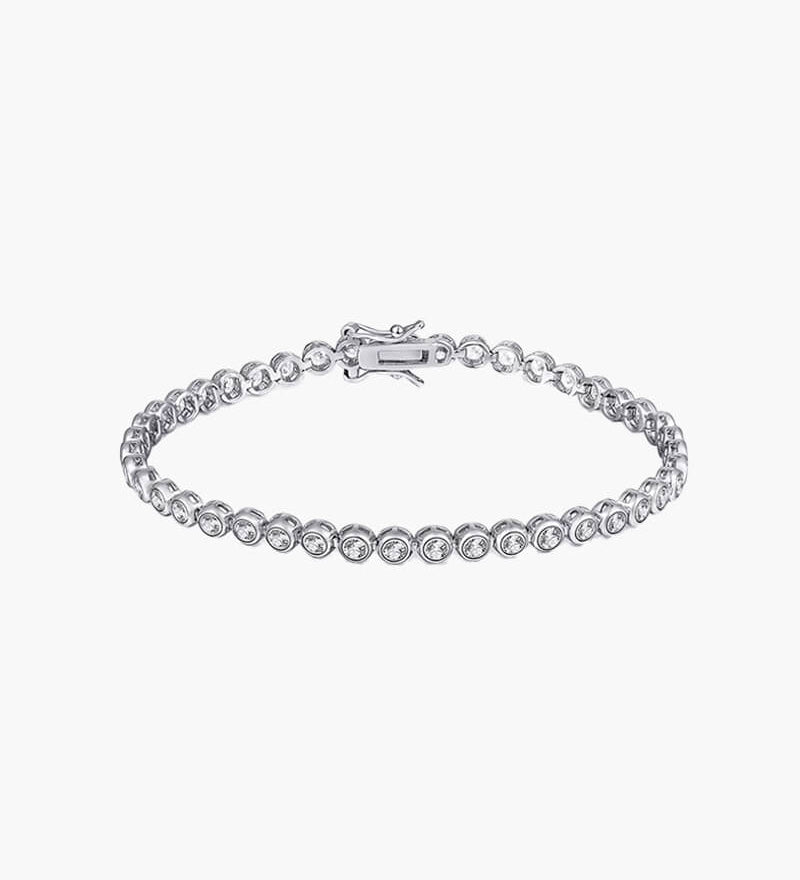 Tea - narukvica bezel kristalna tennis