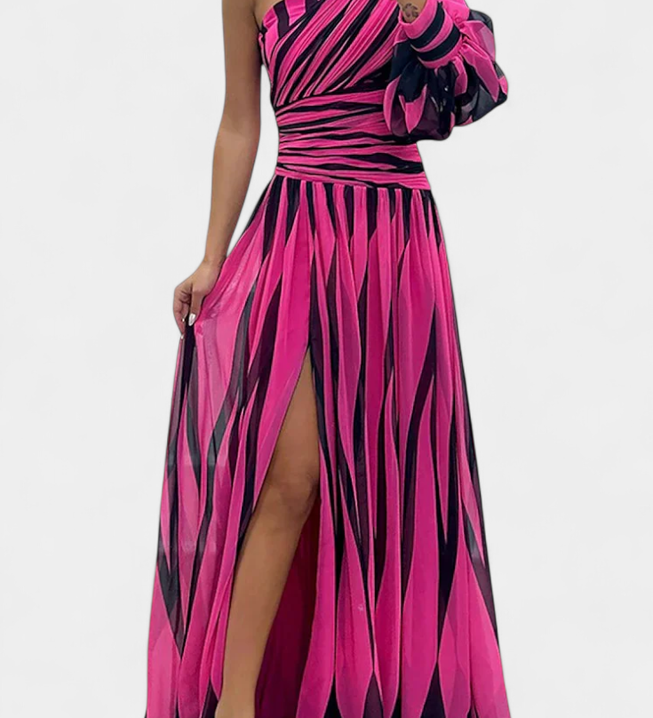 Valentina Elegantna Maxí Haljina s Jednim Ramenom