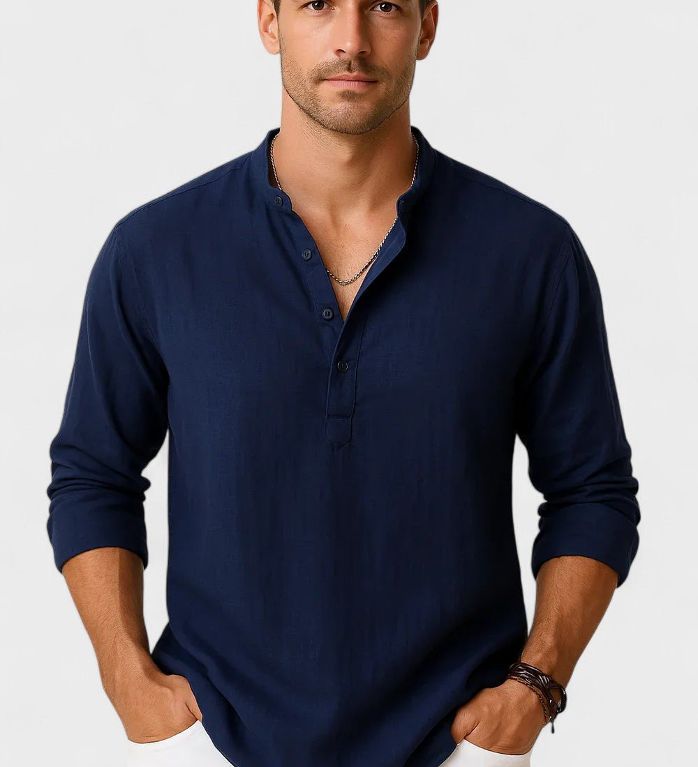 Lasse - Košulja od lanenog pamuka