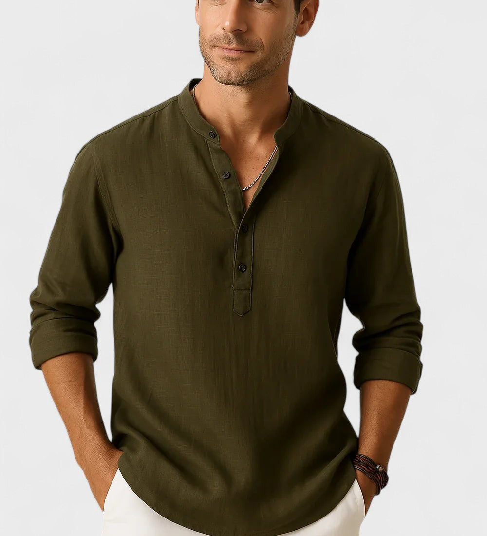 Lasse - Košulja od lanenog pamuka