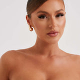 Brincos Fayth Pequenos - Ouro